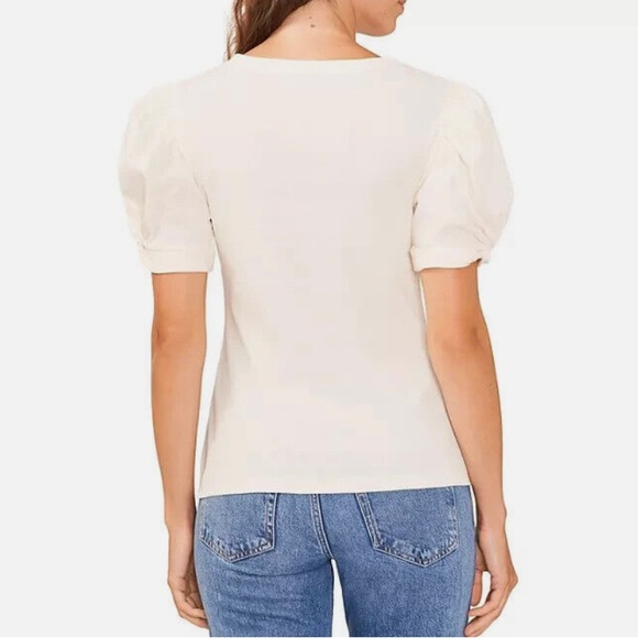 Vince Camuto Puff Sleeve Top - Picture 2 of 5